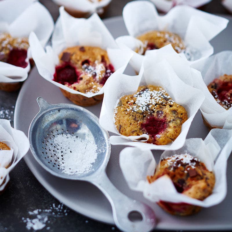 Schoko-Kirsch-Muffins