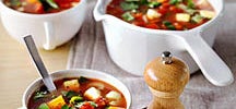 Potage aux légumes à 0 Point