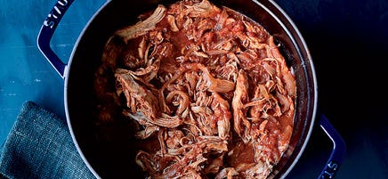 Chicken Tinga with Chipotle (Shredded Chicken Taco Filling)