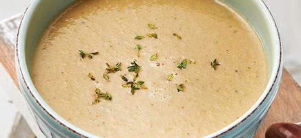Marroni-Thymian-Suppe / Maronen-Thymian-Suppe