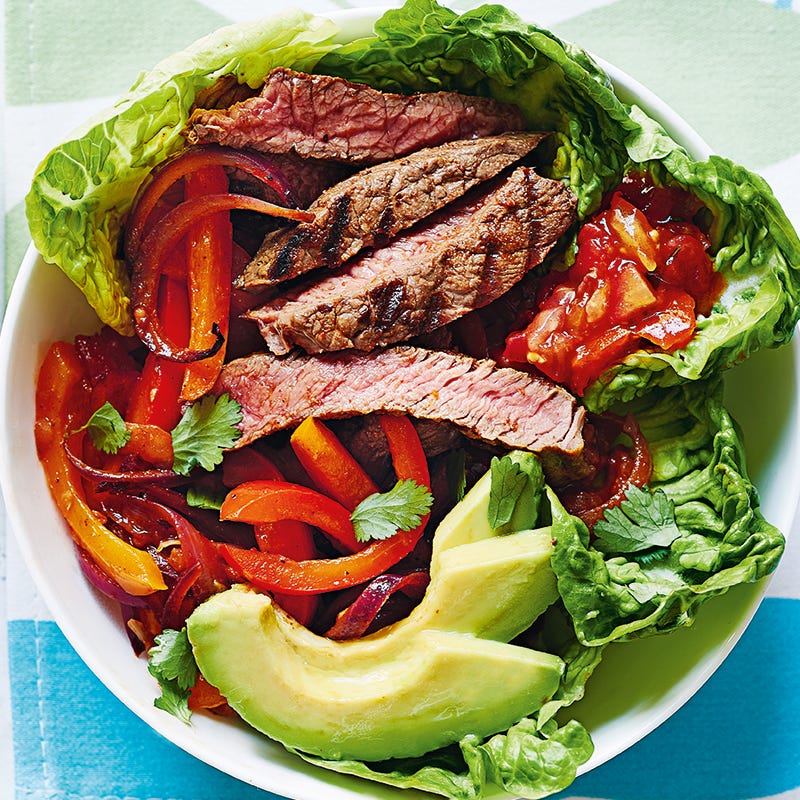 Photo of Beef fajita salad bowl by WW