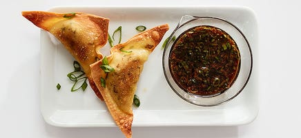 Soy-Ginger Veggie Dumplings