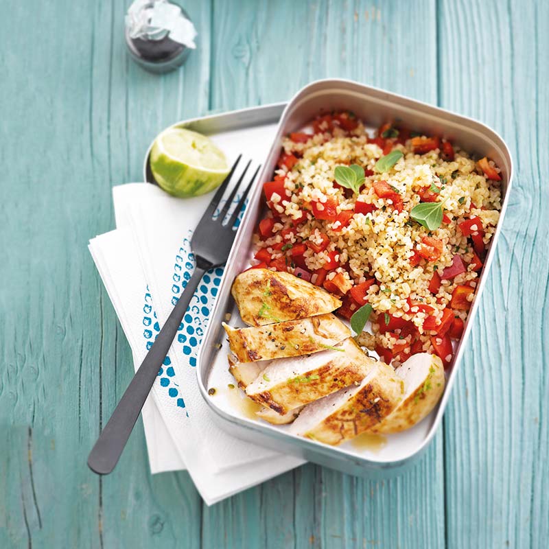 Limekyckling med paprikabulgur - ViktVäktarna