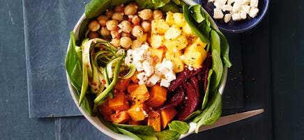 Bowl à la patate douce et feta