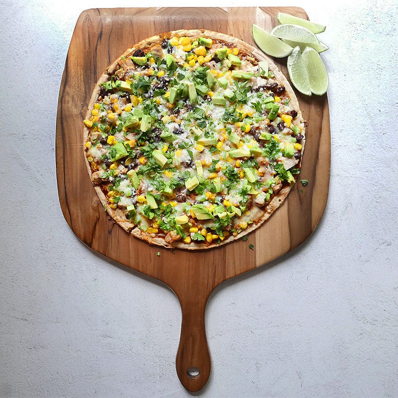 Photo of Chicken, corn & black bean pizza by WW