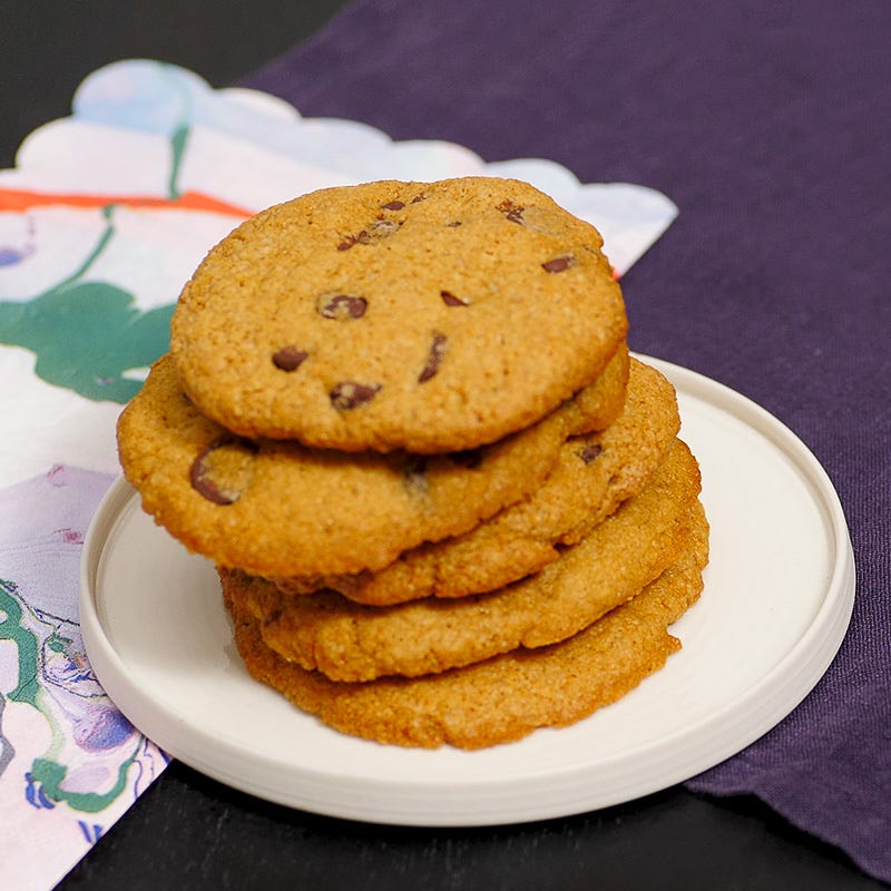 Photo of Chef Melissa’s chocolate chip cookies by WW