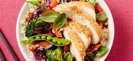 Chicken and hoisin veggie stir-fry