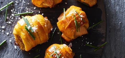 Bouchées de poulet à la moutarde au miel au four
