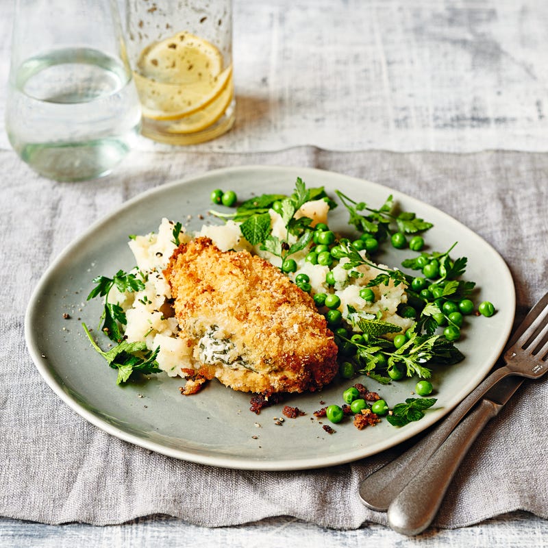 Photo of Parsley chicken kiev with celeriac mash by WW