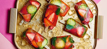 Pimm's ice lollies