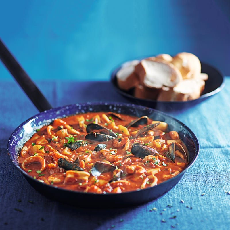 Photo de/du Ragoût de fruits de mer à la tomate par WW