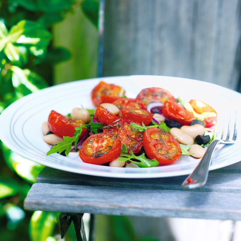 Photo de/du Salade de tomates grillées et haricots blancs par WW