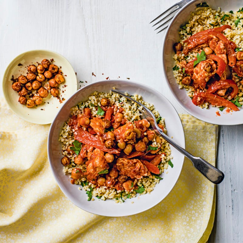 Photo de/du Mijoté de poulet aux pois chiches par WW