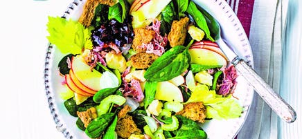 Ploughman's salad
