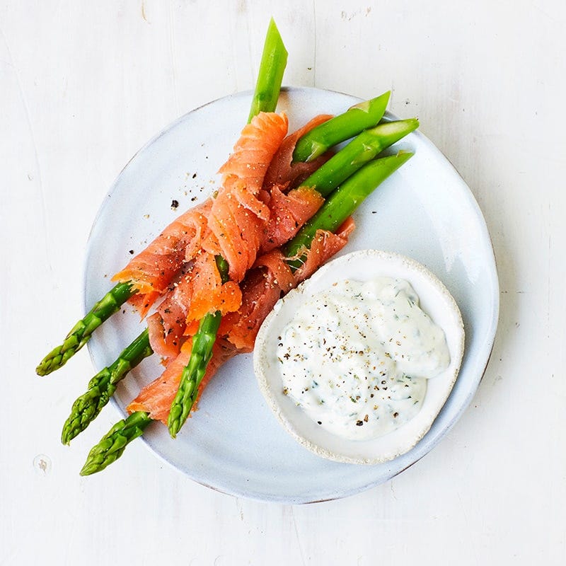 Photo of Smoked salmon and asparagus by WW