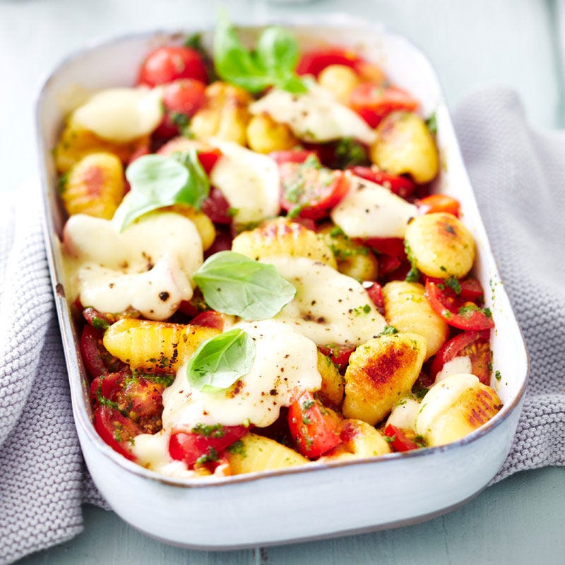 Ruck-zuck-Tomaten-Gnocchi-Auflauf