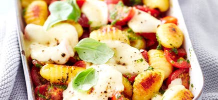 Gratin de gnocchi express à la tomate