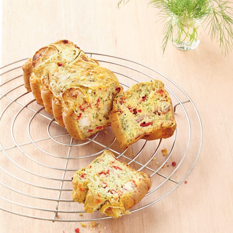 Photo de/du Cake au rouget, à l'aneth et au citron par WW