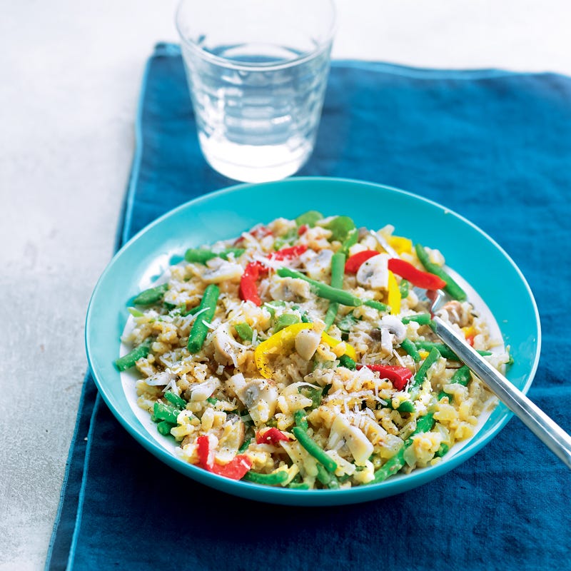Risotto express de légumes