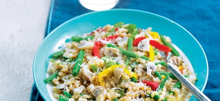 Risotto express de légumes