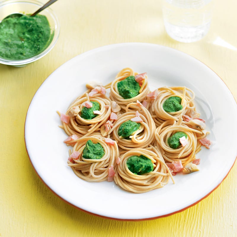 Carbonara d'épinards