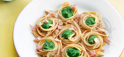 Carbonara d'épinards