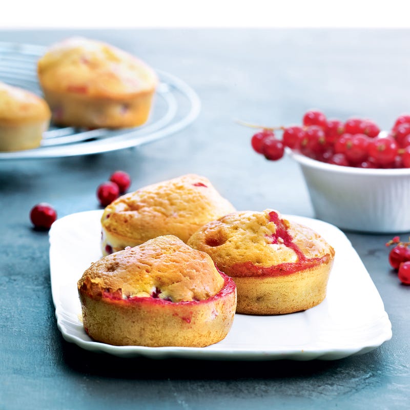 Muffins aux groseilles
