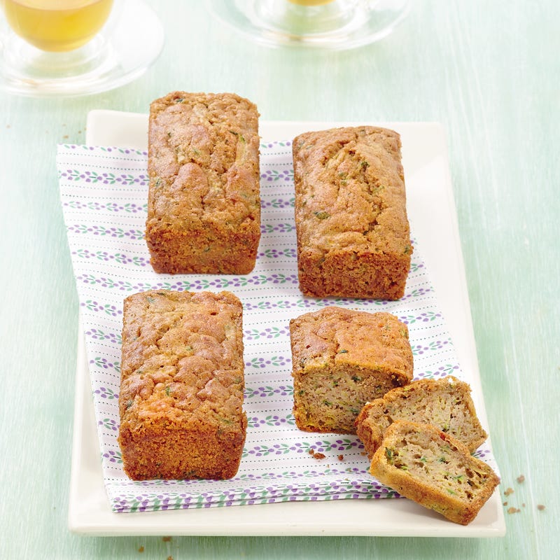 Photo de/du Petits cakes aux courgettes et à la cannelle par WW