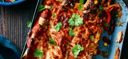Chicken enchiladas