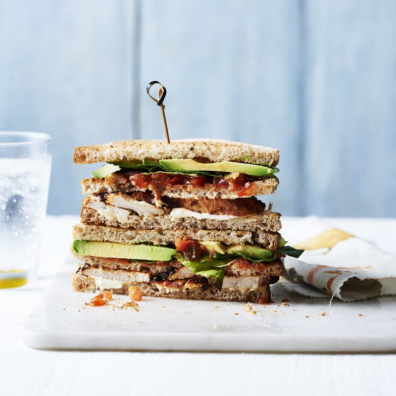Photo of Chipotle chicken club sandwich by WW