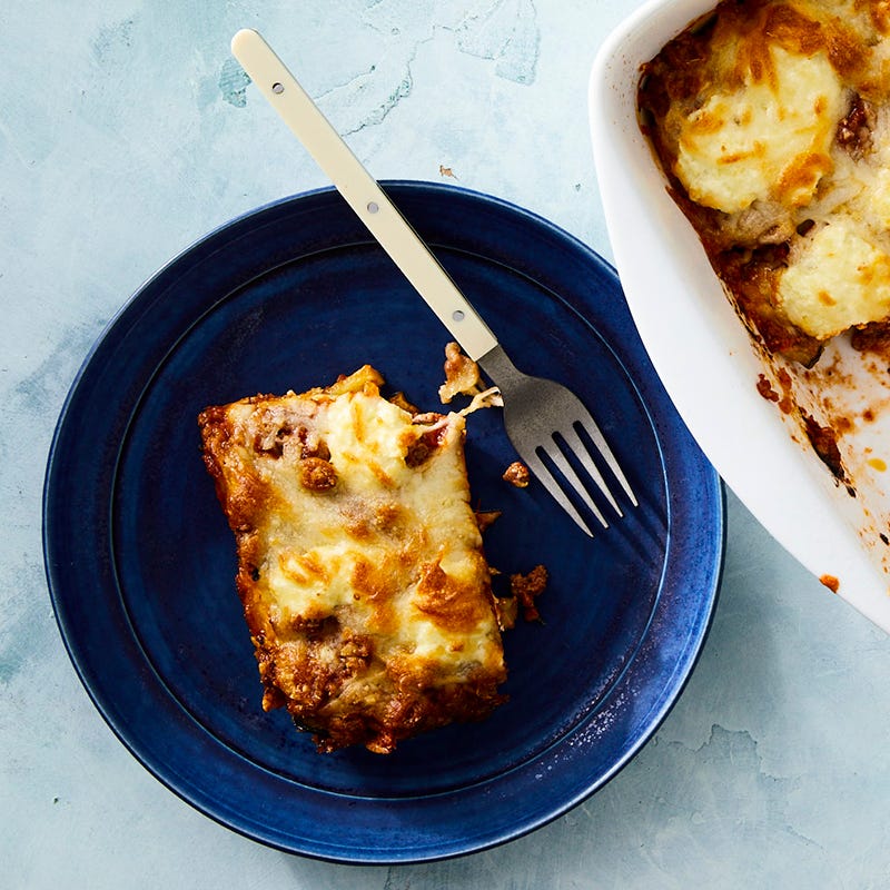 Beef and “Zucchini Noodle” Lasagna