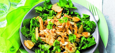 Coronation chicken salad