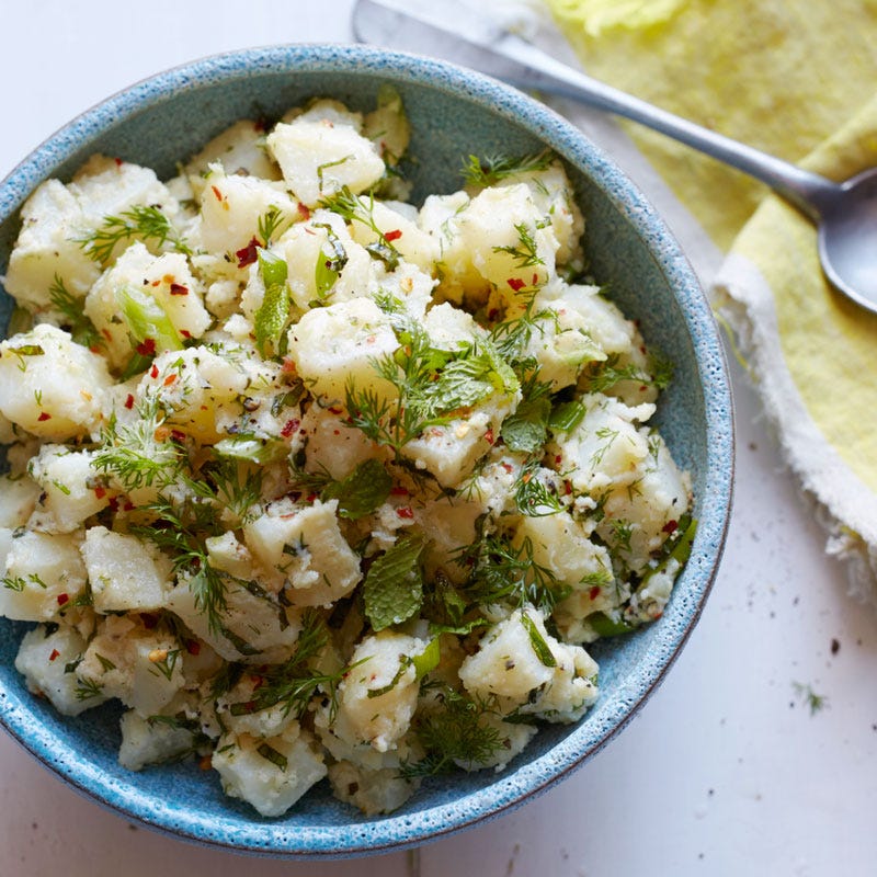 Photo of Turkish Potato Salad with Dill and Mint by WW