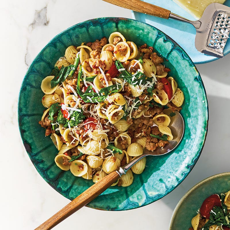 Orecchiette with Sausage & Broccoli Rabe