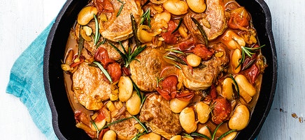 Mediterrane Schmorpfanne