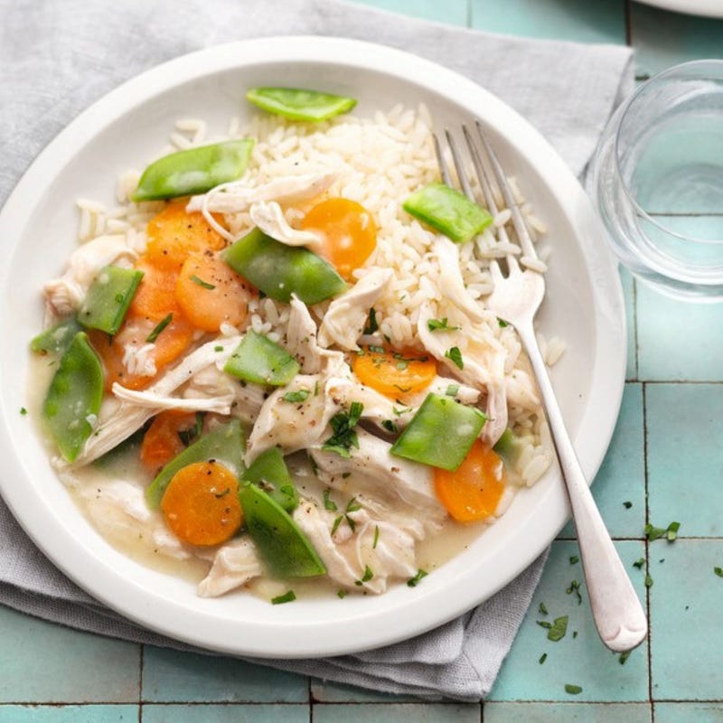 Fricassée de poulet