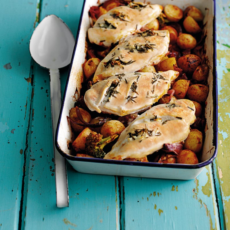 Filets de poulet aux brocolis