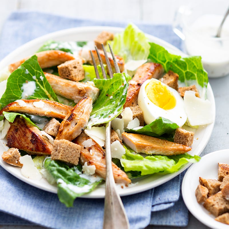 Salade Caesar à la dinde