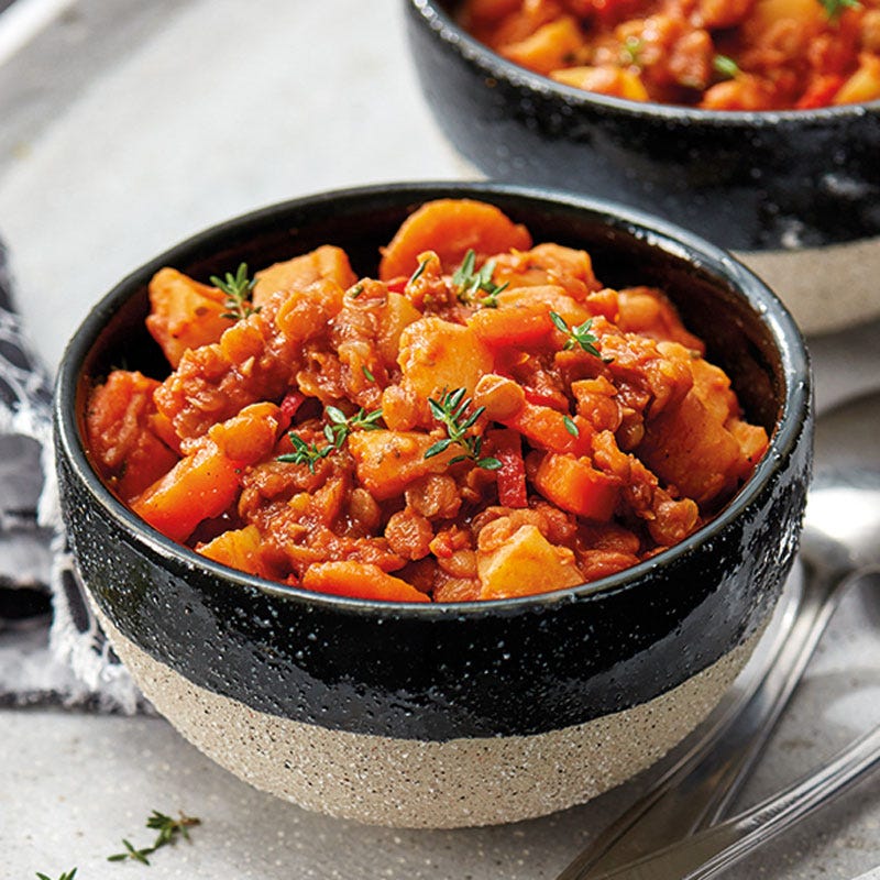 Linsen-Kartoffel-Chili