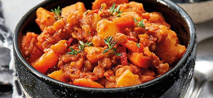 Linsen-Kartoffel-Chili