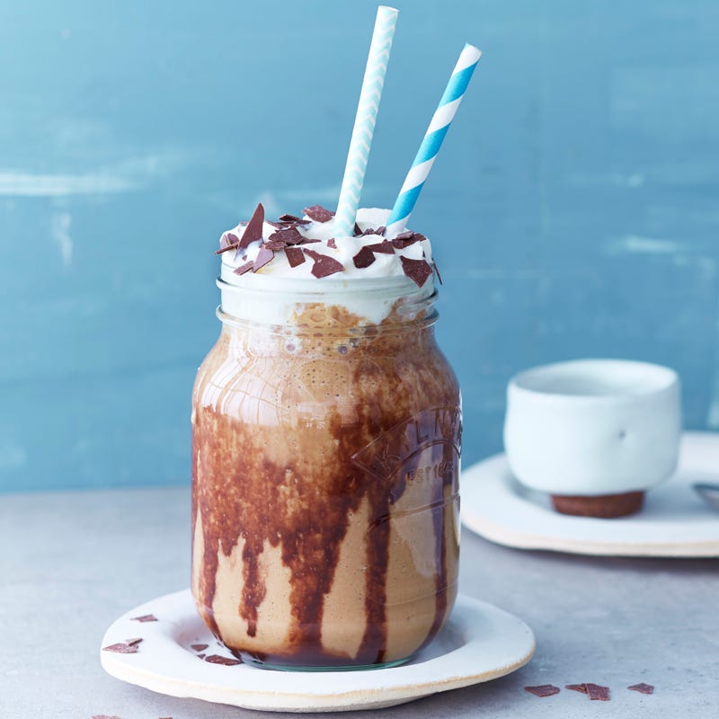 Kaffee-Bananen-Milchshake