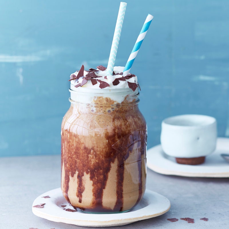 Kaffee-Bananen-Milchshake