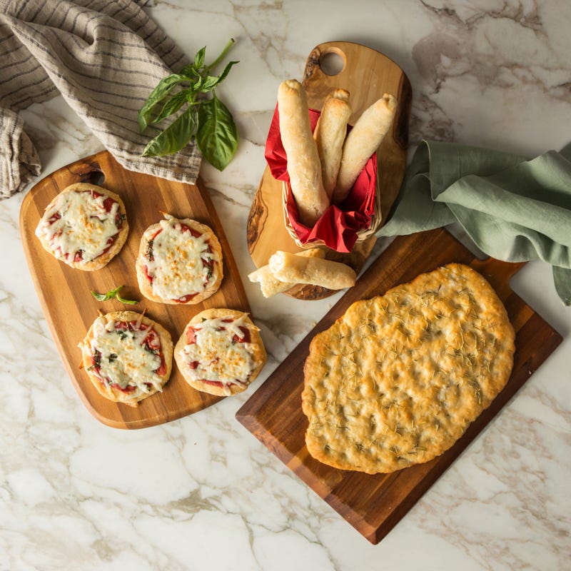 Photo de Pain à 2 ingrédients en trois versions – Mini-pizzas par WW