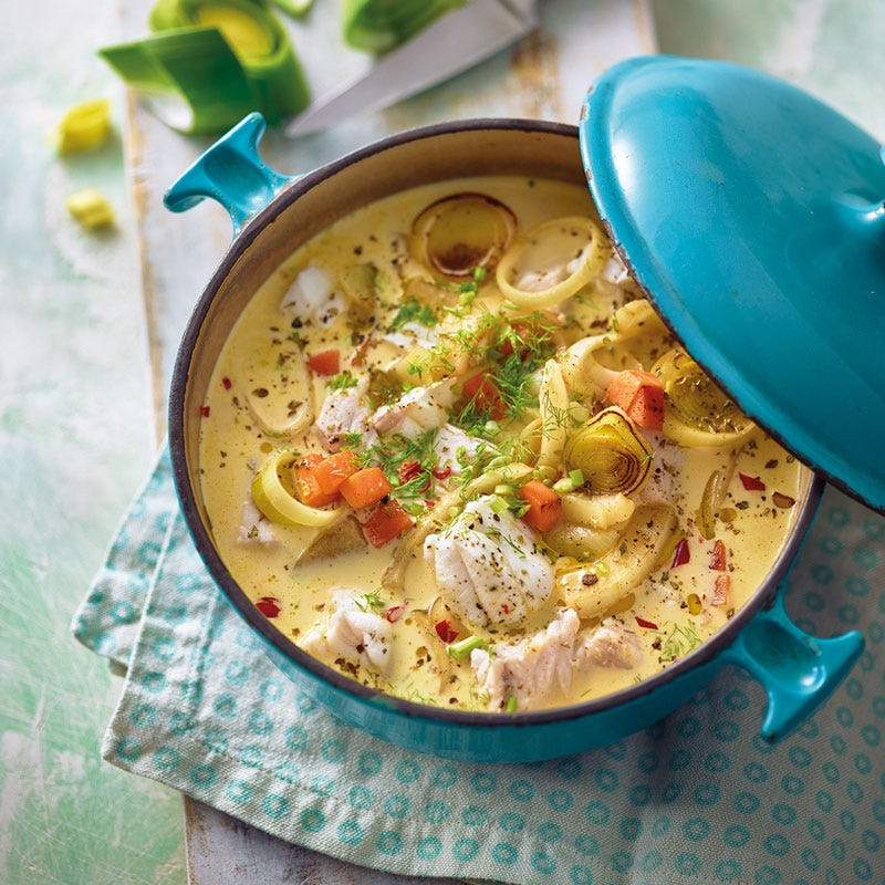 Würziger Fischeintopf