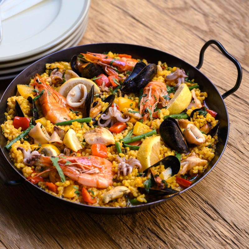 Meeresfrüchte-Paella