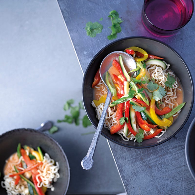 Foto van Snelle Thaise curry met noedels door WW