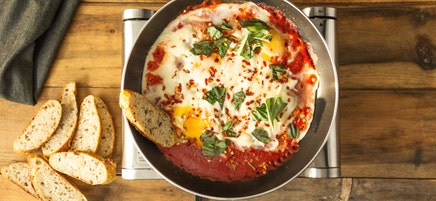 Œufs à la poêle à l’italienne