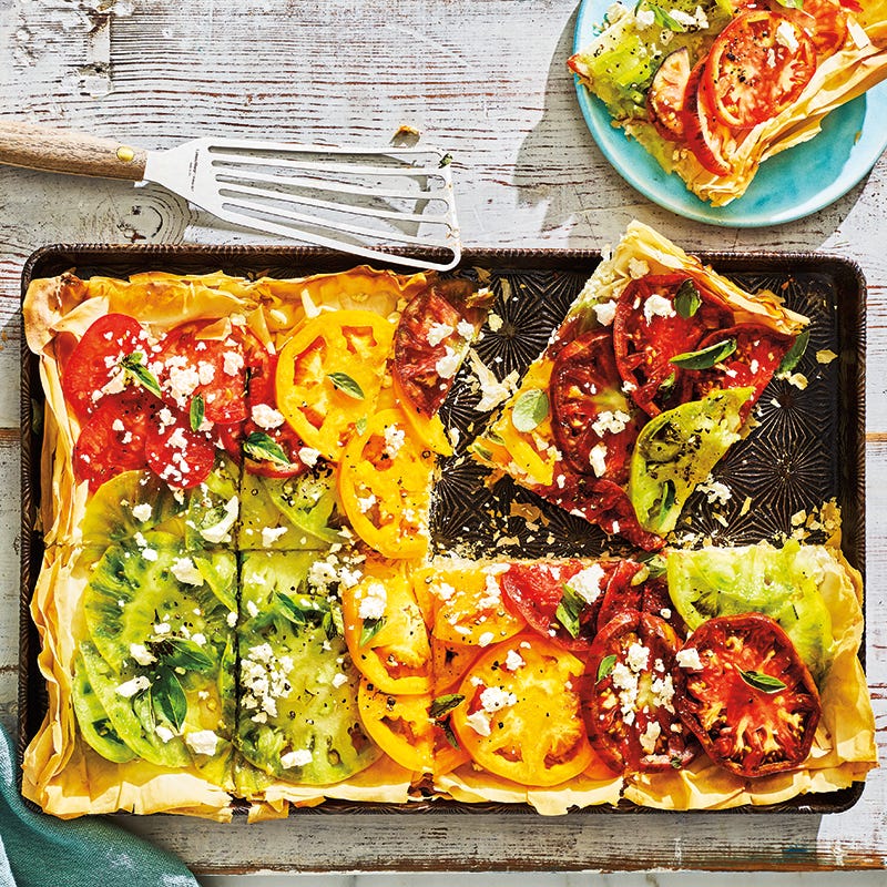 Tomato, Feta & Fresh Herb Tart