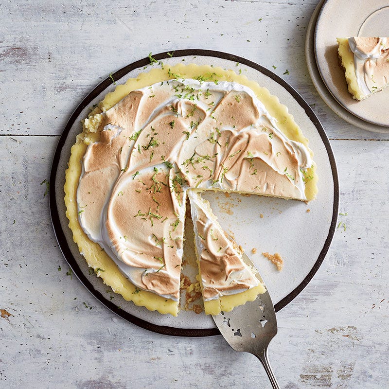 Photo of Key lime cheesecake pie with meringue frosting by WW