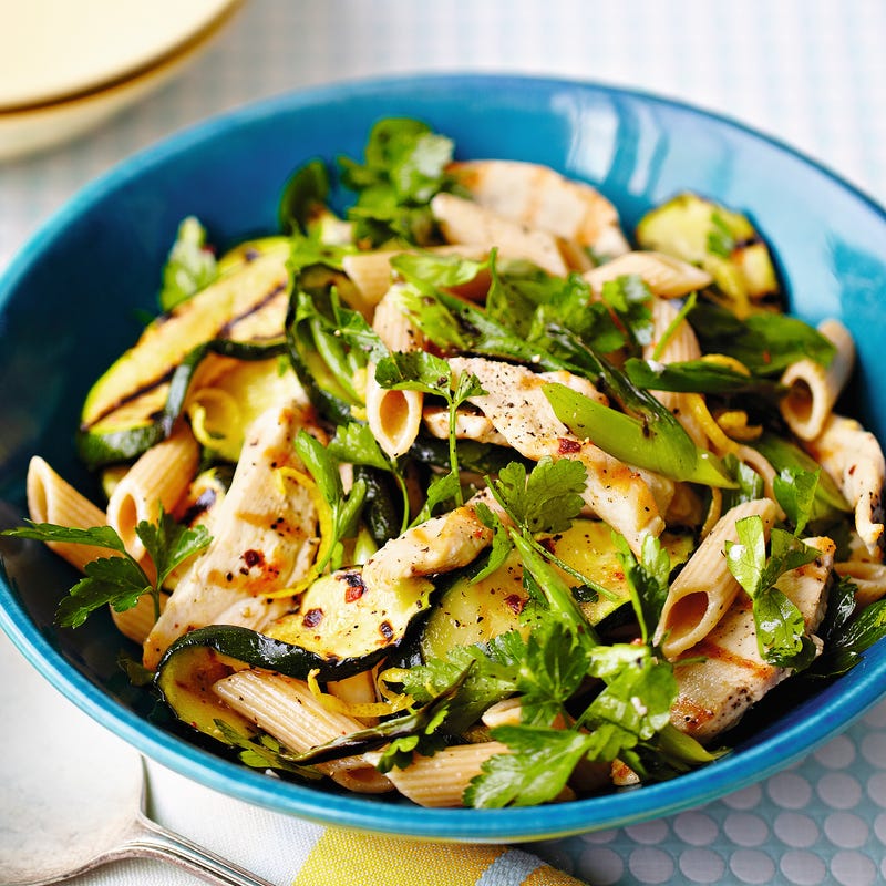 Photo de/du Salade de poulet aux courgettes et persil par WW